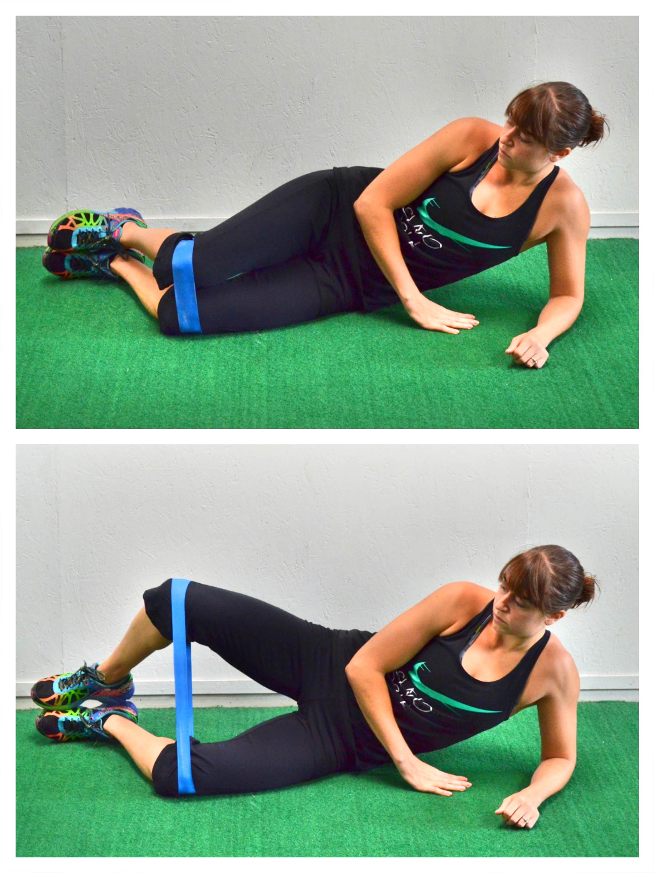 glute isolation band exercises