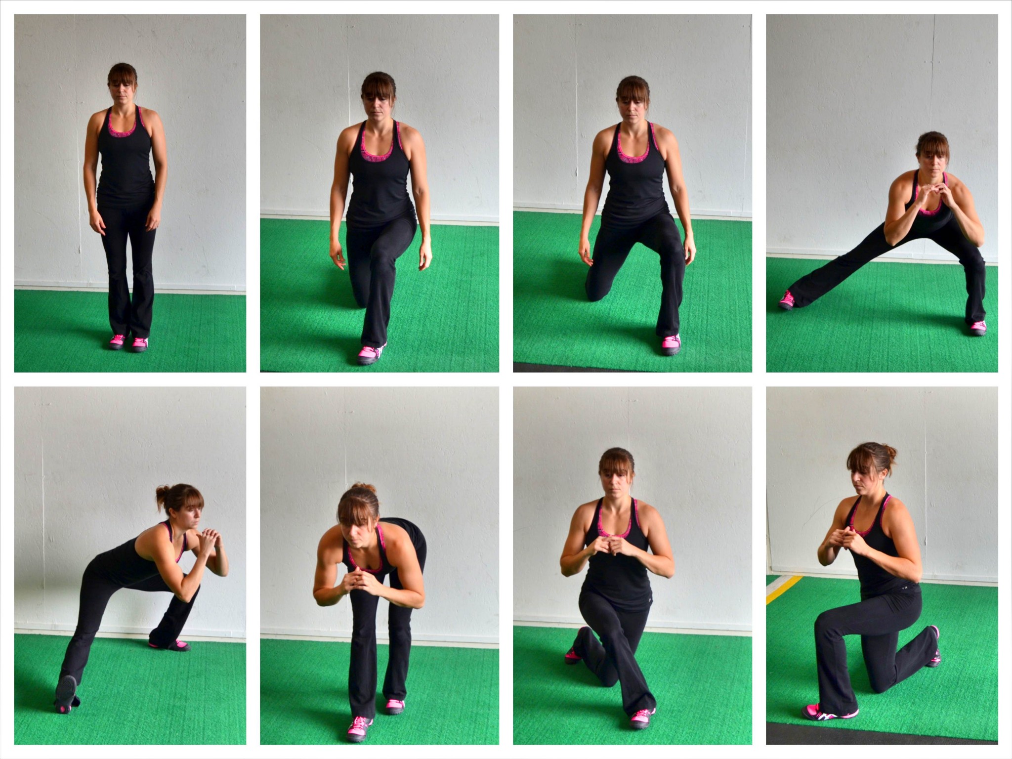 lunge exercise steps