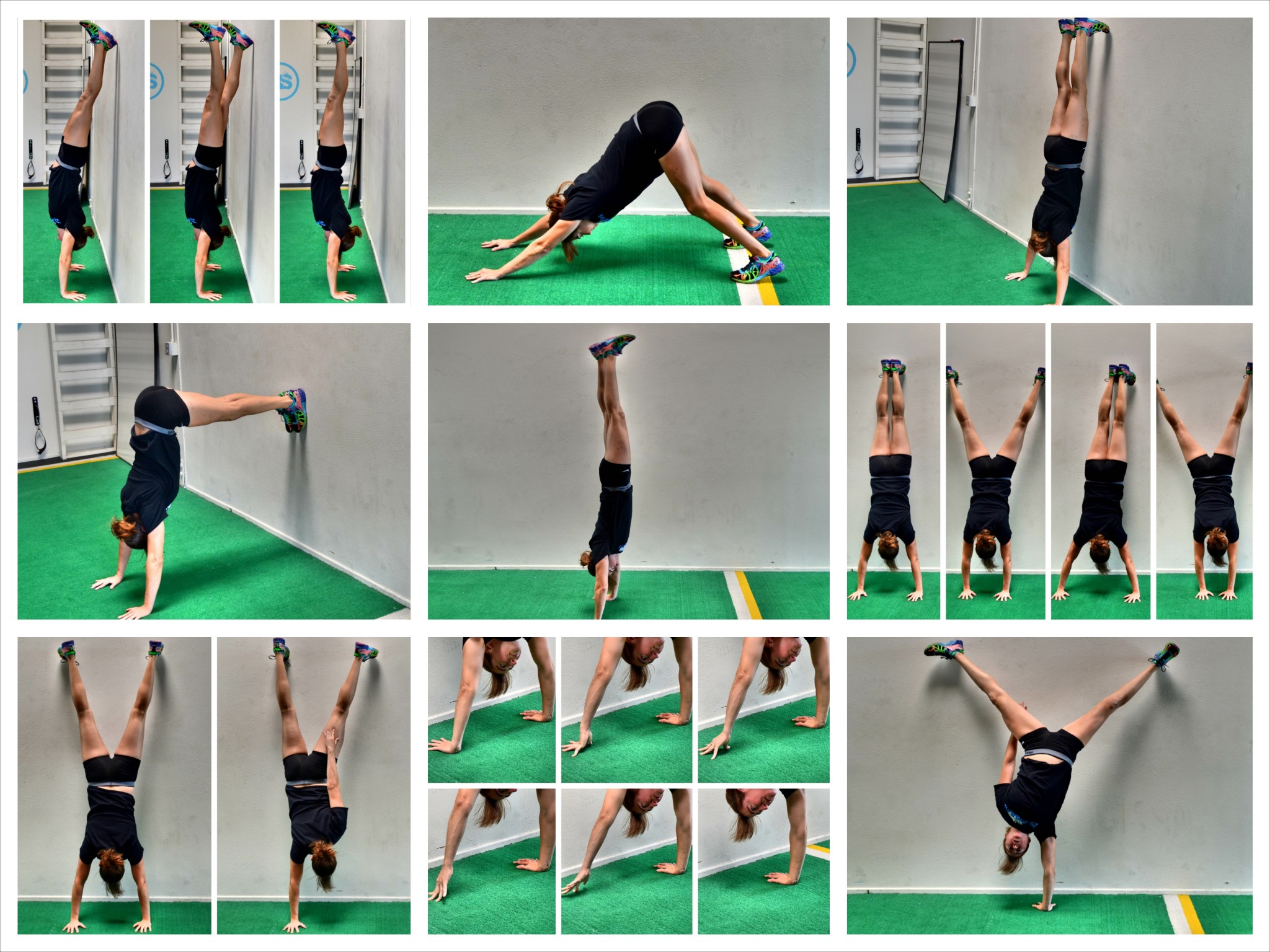 Hand standing exercise new arrivals