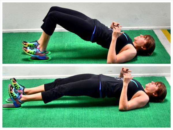 HAVE YOU TRIED HAMSTRING TOWEL SLIDES GET A TOWEL AND PLACE IT ON THE  FLOOR. PLACE YOUR FEET ON THE TOWL LIE DOWN. GET INTO A GLUTE BRIDGE  POSITION WITH THE BACKS