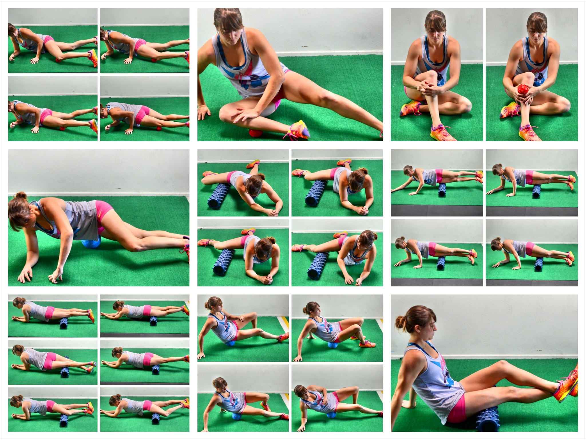 10 Lower Body Foam Rolling Moves