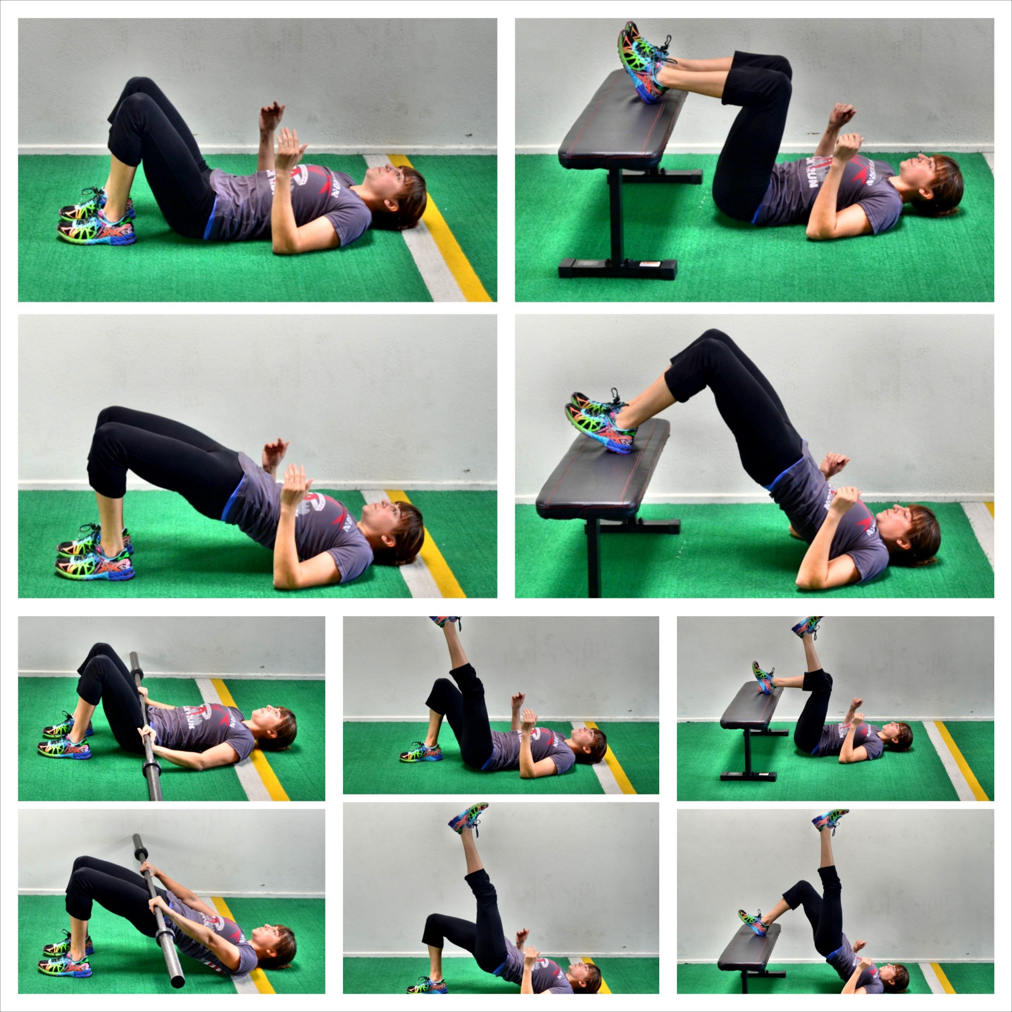 Hamstring Glute Bridge Glute Bridge Exercises CJRN