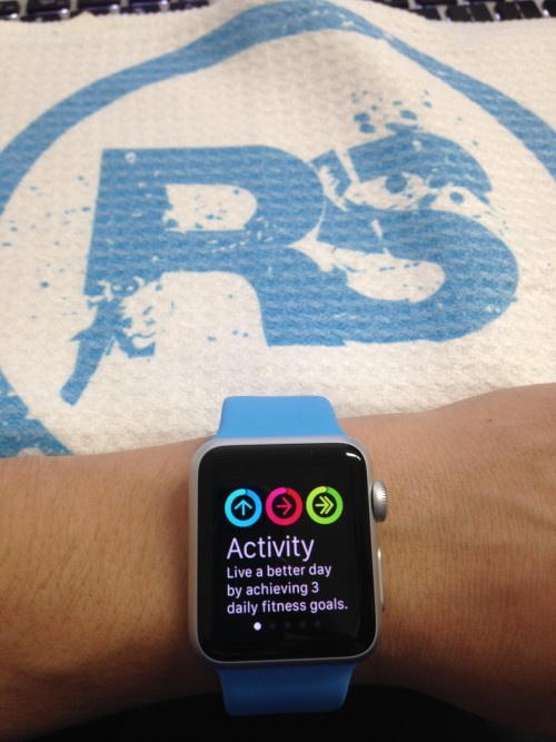 activity tracker on apple watch