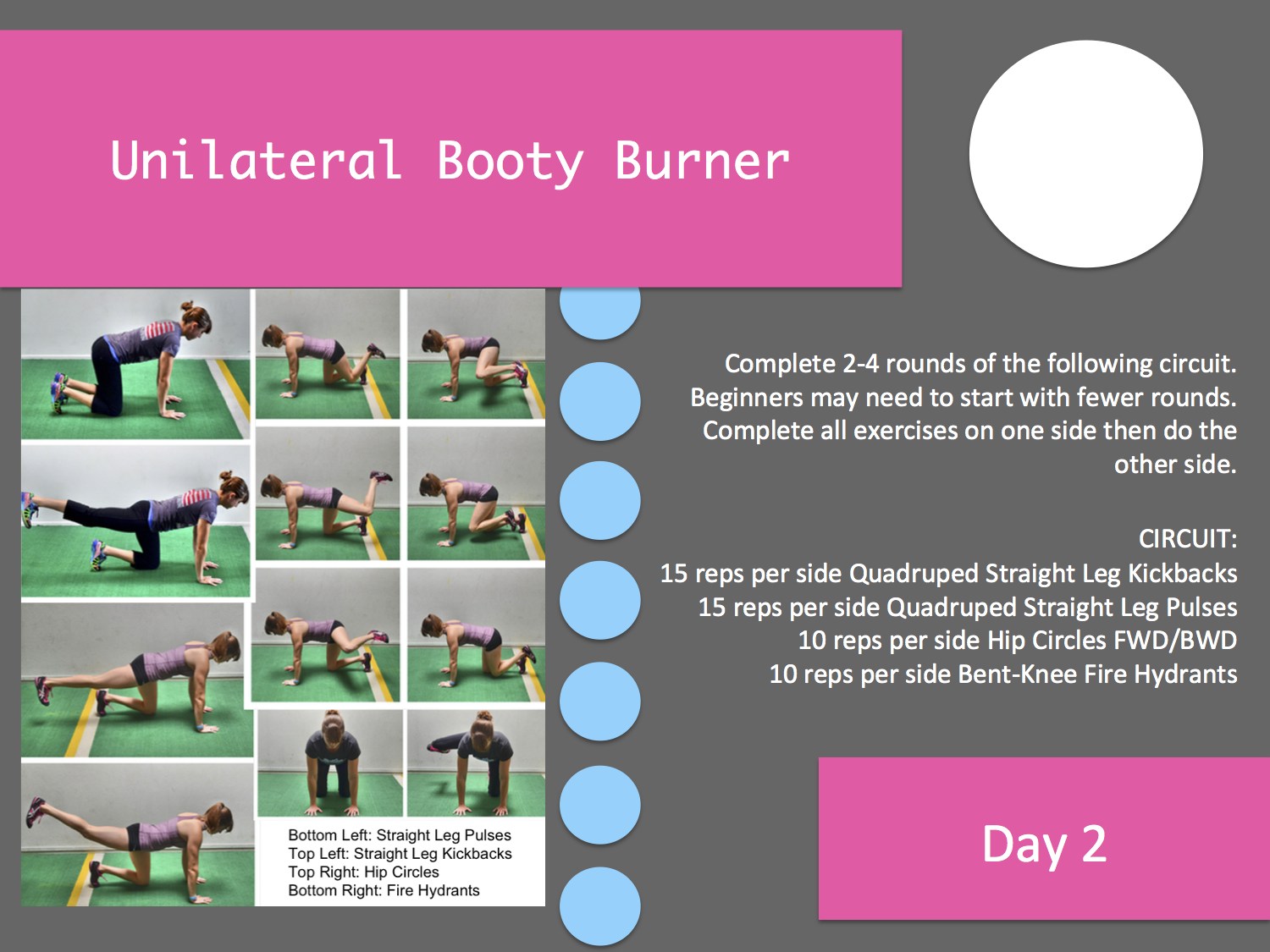 The 28 Day Booty Burner Challenge 