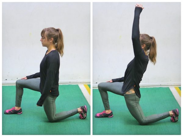 kneeling hip flexor stretch