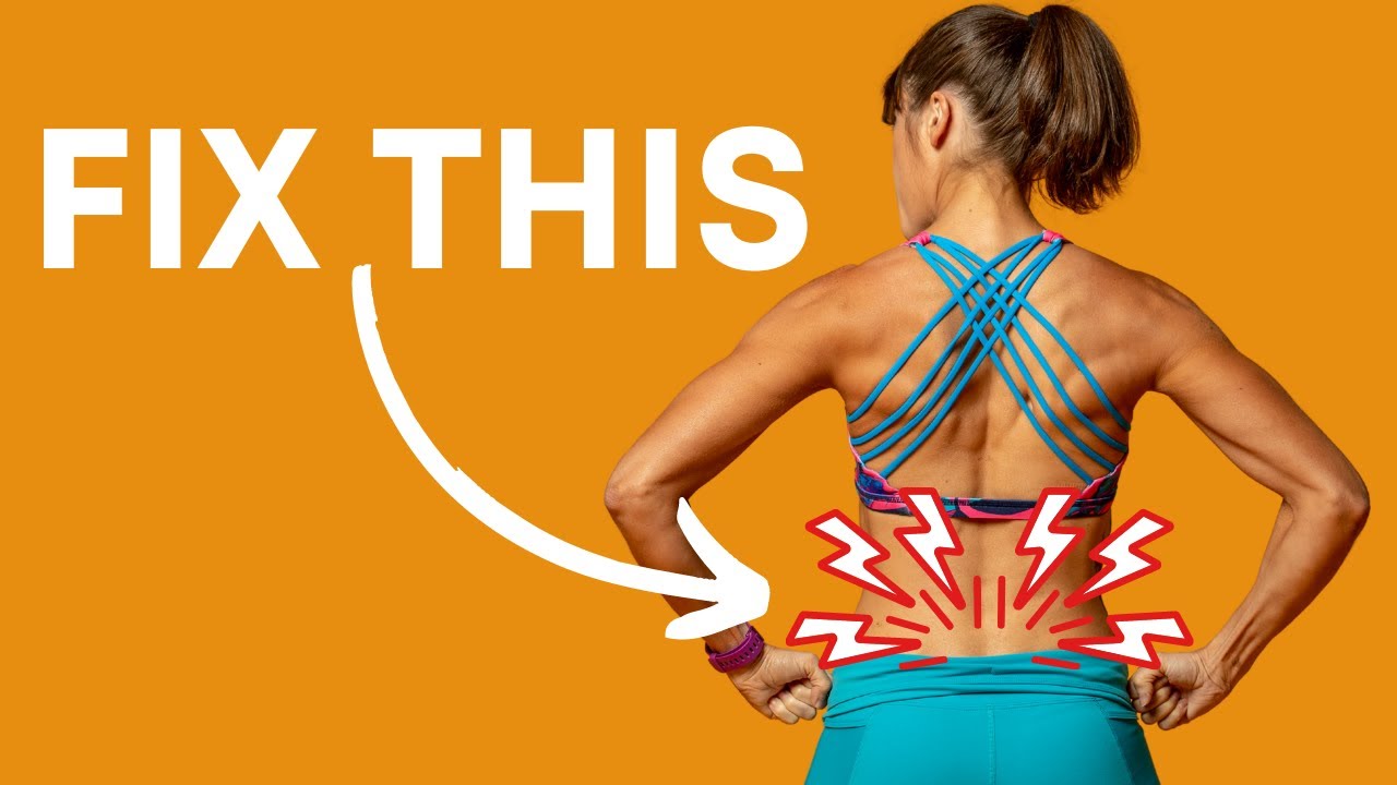 How underactive gluteal muscles can cause lower back pain