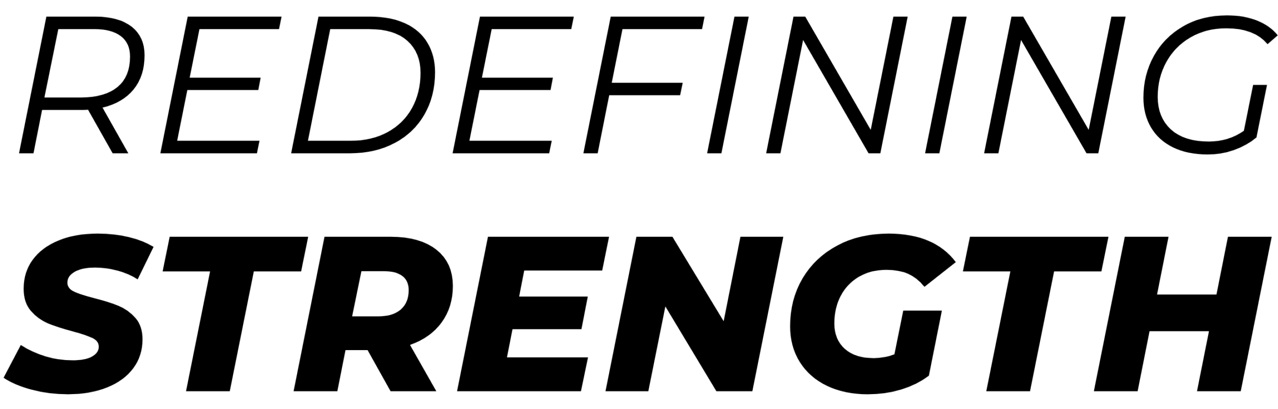 Redefining Strength logo